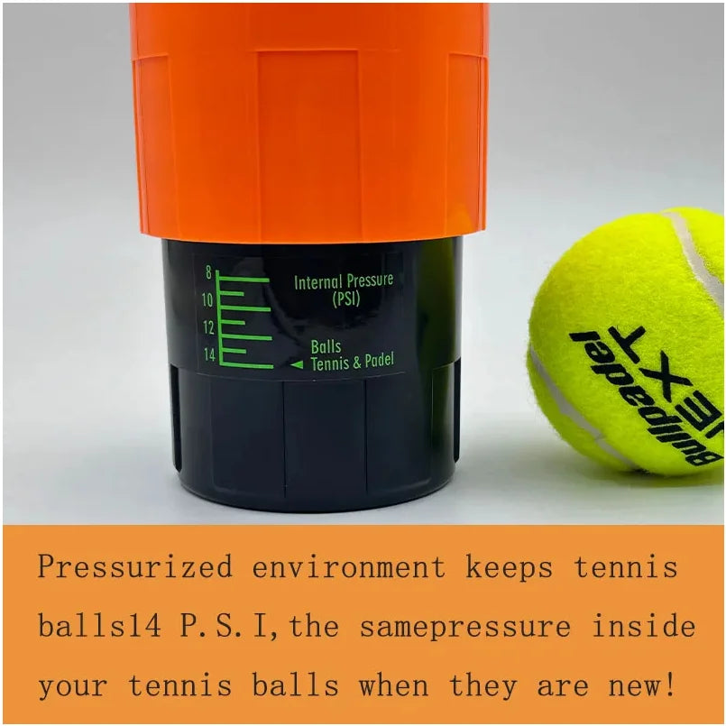 Padel Ball Druckbehälter